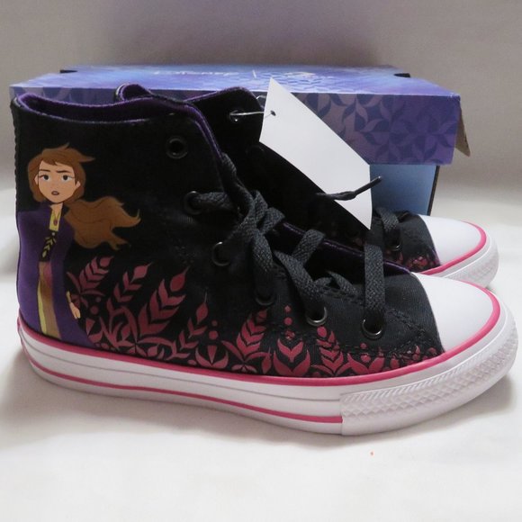 girls frozen converse